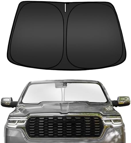 ARISMOTOR Windshield Sun Shade for Ram 1500 Tungsten 2025-2026 2027 by ARISMOTOR