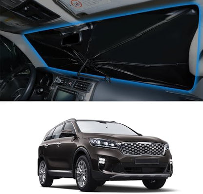 Windshield Sun Shade Umbrella for 2016-2020 Sorento for Kia by YYCKE