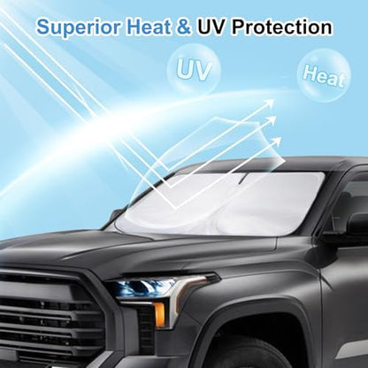 Windshield Sun Shade for 2012 2013 2014-2022 VW Passat for Volkswagen - Image 2