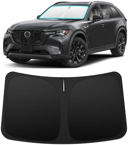 INSAUTO Custom Fit Windshield Sun Shade for Mazda CX90 CX-90 2024-2026 by INSAUTO
