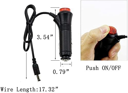 Car LED Strip Light,Uniwit 4 Pieces DC 12V Multicolor Car Interior Music Light LED Underdash Lighting Kit with Sound Active Function and Wireless Remote Control Including Car Charger - Image 5