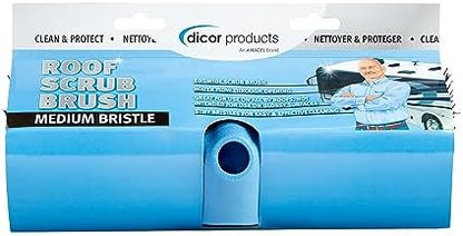 Dicor CP-MB10R Medium Bristle Brush for Exterior RV Roof Cleaning and Maintenance - Image 2