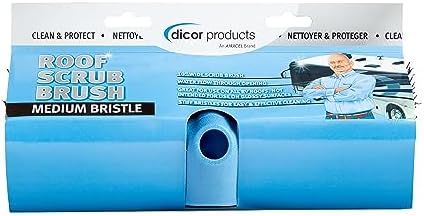 Dicor CP-MB10R Medium Bristle Brush for Exterior RV Roof Cleaning and Maintenance, 10" (Pack of 12) - Image 2