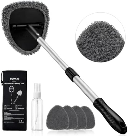 AstroAI 32" Ultra-Long Windshield Cleaner Tool & Car Interior Detailing Kit by AstroAI