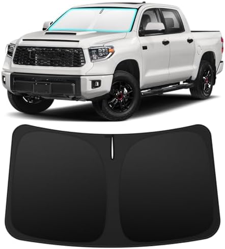 INSAUTO Custom Fit Windshield Sun Shade for Toyota Tundra 2007-2021 by INSAUTO