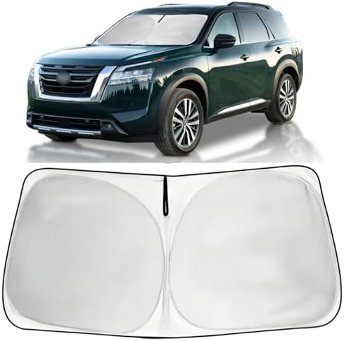 Windshield Sun Shade Sunshade Accessories Fit Nissan Pathfinder 2022-2026 by HOHUIGO