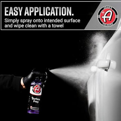 Adam's Polishes Surface Prep (16oz) - A Surface Cleanser Spray for Auto Paint Prep to Apply Any Ceramic Coating, Car Wax, or Spray Sealant | Use After Clay Bar, Car Wash & Orbital Polisher Treatment - Image 6