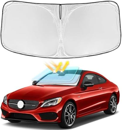 Sun Shade for Mercedes Benz C Class W205 C250 C300 C400 2015-2023 by ZOIBVCARSUNSHADE