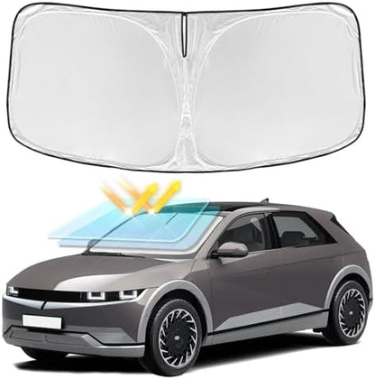 for Hyundai Ioniq 5 2022-2026 Windshield Sun Shade 4 Layers Car Sunshade by ZOIBVCARSUNSHADE