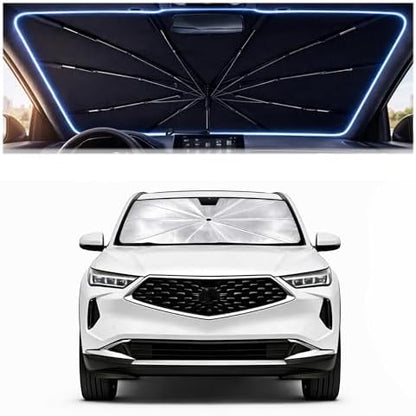 Car Windshield Sun Shade Umbrella for Acura MDX 2021-2026 by Unknown