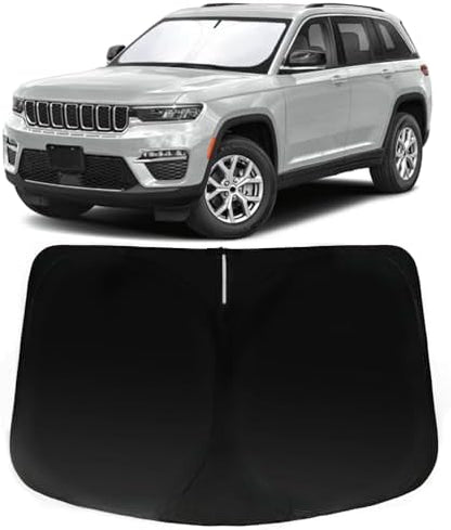 Windshield Sun Shade for 2014-2023 Jeep Cherokee by PAIMOHO
