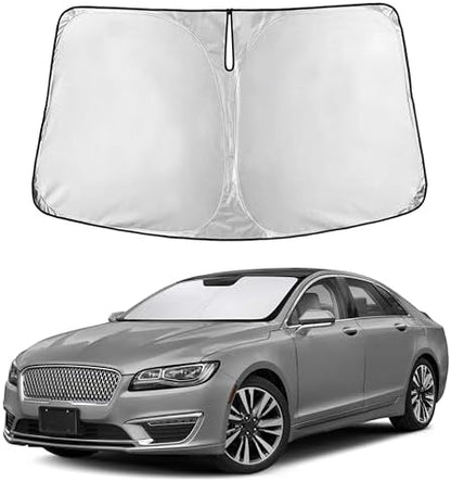 EcoNour Windshield Sunshade Compatible for Lincoln MKZ 2013-2018 2019 2020 by EcoNour