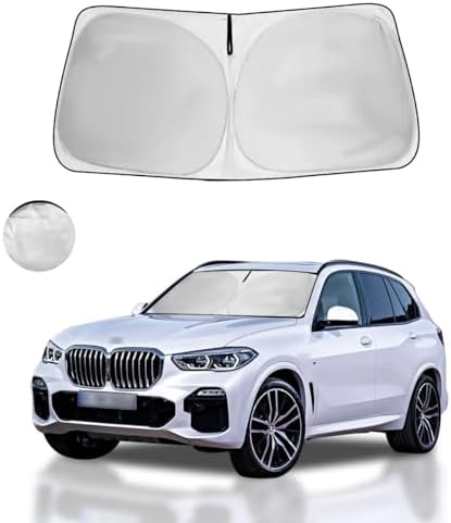 Windshield Sun Shade Car Sunshade Accessories Custom Fit 2026-2018 BMW X3 by HOHUIGO