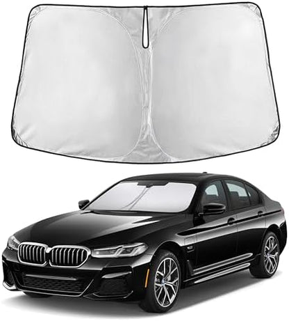 EcoNour Windshield Sunshade Compatible for BMW 5 Series G30 G31 2017-2023 by EcoNour