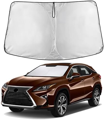 EcoNour Windshield Sunshade Compatible for Lexus RX 350 450h 2016-2021 2022 by EcoNour