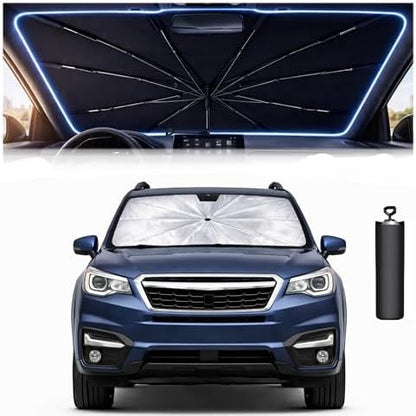 Car Windshield Sun Shade Umbrella for Subaru Forester 2014-2018 by Unknown