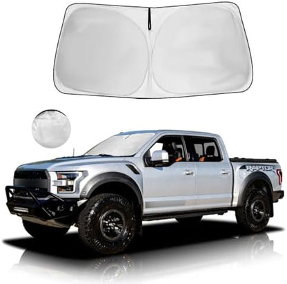 Windshield Sun Shade Car Sunshade Truck Accessories Fit 2026-2019 GMC by HOHUIGO