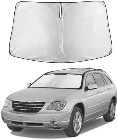 EcoNour Windshield Sunshade Compatible for Chrysler Pacifica 2004-2008 by EcoNour