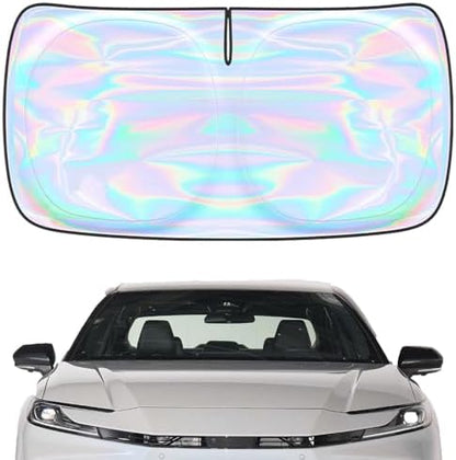 for Toyota Camry 2025 2026 Windshield Sun Shade - Custom Fit Toyota Camry LE XLE Hybrid SE XSE 4 Layers Sunshade Foldable Front Window Sunshade Sun Visor Protector Block UV Rays Keep Your Car Cooler by Unknown