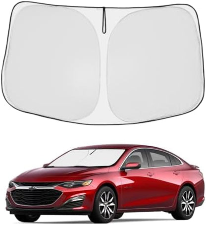 Proadsy Custom Fit Car Windshield Sun Shade for 2016-2025 Chevrolet Malibu by Proadsy