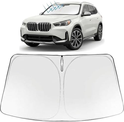 Proadsy Custom Fit 2023-2026 BMW X1 Windshield Sun Shade, Blocks Heat by Proadsy