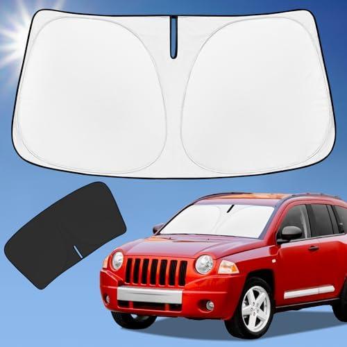 Sun Shade Sunshade for Jeep Compass 2007-2016 Windshield Cover by ZOIBVCARSUNSHADE