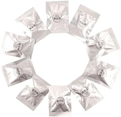 10 Pcs Car Air Fresheners Refills Solid Fragrance Replacement Pads Car Air Vent Clip Freshener Long Lasting Air Freshener for Car (Ocean Flavor) by Jimtyee