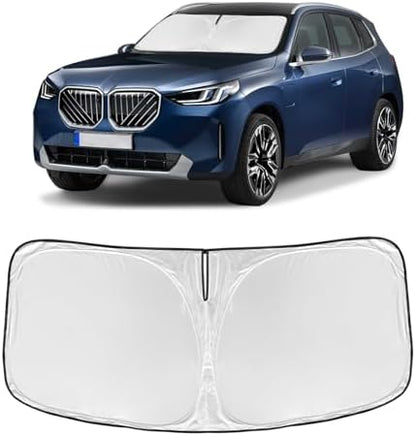 for BMW X3 2025 2026 Windshield Sun Shade - 4 Layers Car Sunshades by ZOIBVCARSUNSHADE