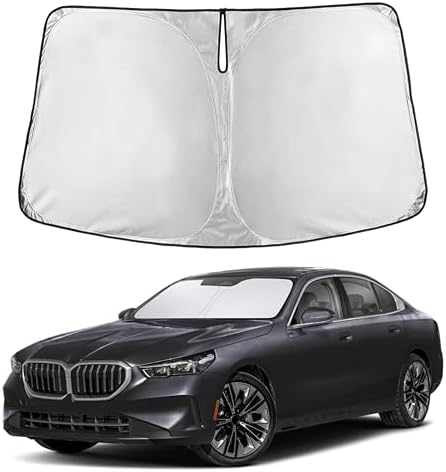 EcoNour Windshield Sunshade Compatible for BMW 5 Series 2024 2025 2026 by EcoNour