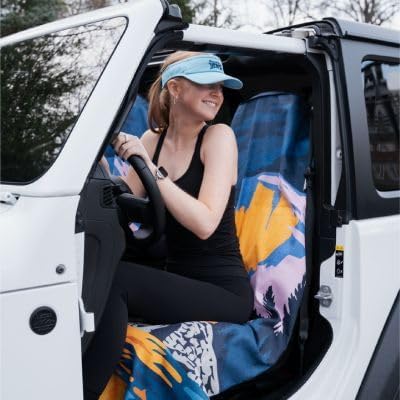 Sprints Athletic Running Towel, Full-Sized, Car Seat Cover - Performance Microfiber (Yosemite) - Image 9