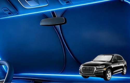 Windshield Sun Shade Car Sunshade Accessories Fit 2025-2018 Audi Q5 by HOHUIGO