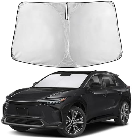 EcoNour Windshield Sunshade Compatible for Toyota bZ4X 2023 2024 2025 by EcoNour