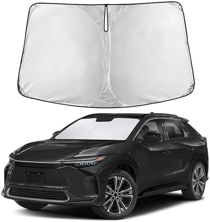 EcoNour Windshield Sunshade Compatible for Toyota bZ4X 2023 2024 2025 by EcoNour