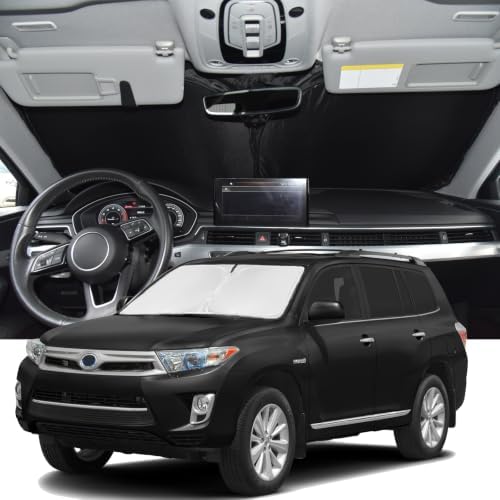 Windshield Sunshade for Toyota Highlander 2008-2013 Sun Shade Windshield by ZOIBVCARSUNSHADE