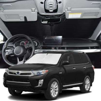 Windshield Sunshade for Toyota Highlander 2008-2013 Sun Shade Windshield by ZOIBVCARSUNSHADE