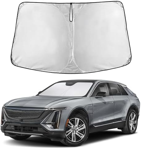 EcoNour Windshield Sunshade Compatible for Cadillac Lyriq 2023-2025 2026 by EcoNour