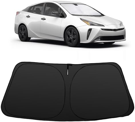 Windshield Sun Shade for 2016-2022 Prius Hatchback Toyota by YYCKE