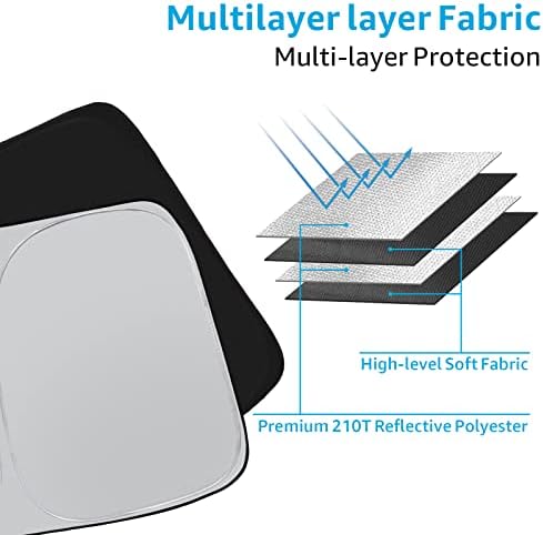 Proadsy Custom Fit 2018-2026 Freightliner Cascadia Windshield Sun Shade - Image 6