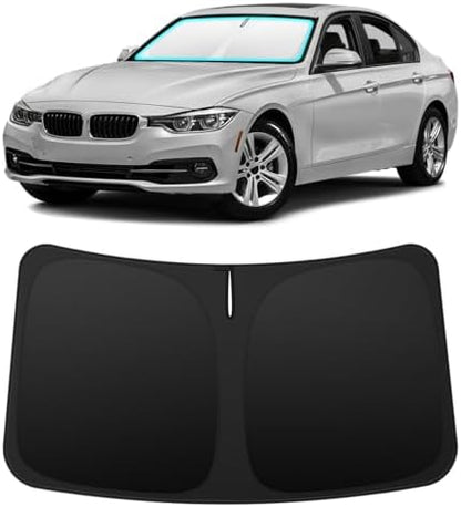 INSAUTO Custom Fit Windshield Sun Shade for BMW 3 Series 2013-2018 by INSAUTO