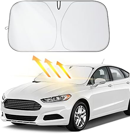 Car Shade Front Windshield-Portable Folding Car Windshield Sun Shade by Salior
