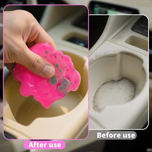 ASFSKY Car Cleaning Gel Cleaning Putty Universal Cleaning Gel Grape - Image 6