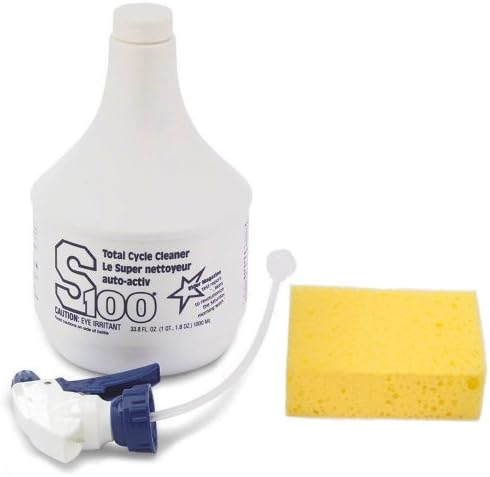 S100 12001B-04 Total Cycle Cleaner Bottle - 33.8 oz., 4-Pack by Unknown