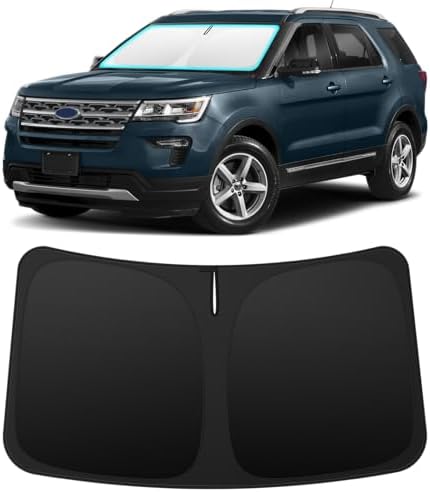 INSAUTO Custom Fit Windshield Sun Shade for Ford Explorer 2011-2019 by INSAUTO