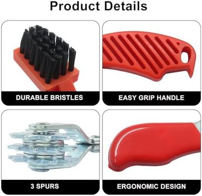 Polishing Pad Cleaner Tool Set, Red - Image 3