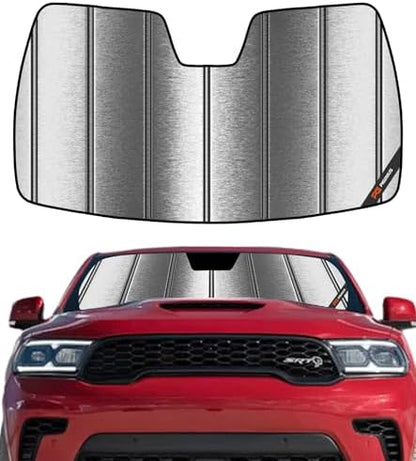 Pigenius Windshield Sunshade for Dodge Durango 2021-2026 Custom Front Window Sun Shade - Metallic by Pigenius