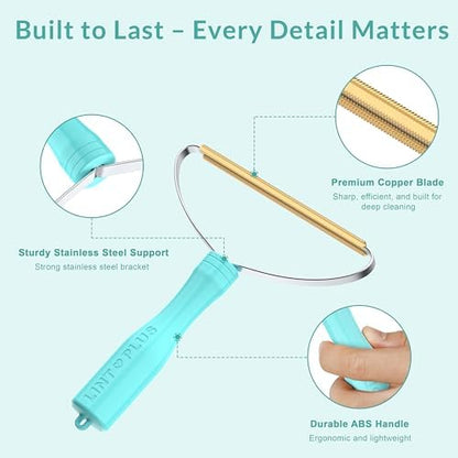 Deep Cleaner Pro Pet Hair Remover 5-Pack Bulk Set - Heavy Duty Carpet Rake & Multi-Surface Scraper for Dog & Cat Hair on Rugs, Couches, Pet Towers, Car Seats & Stairs - Reusable Travel-Size - Image 4