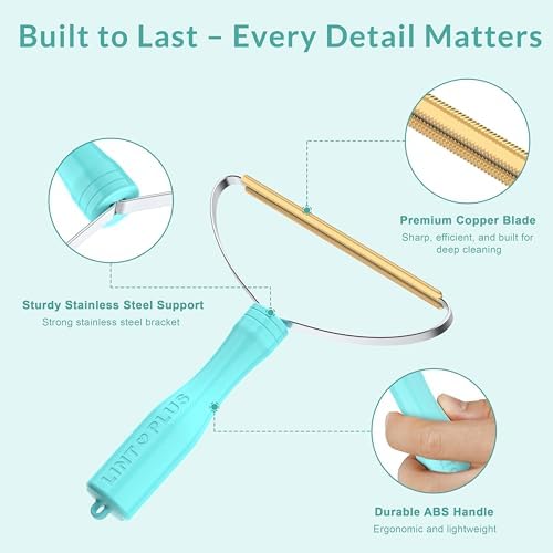Deep Cleaner Pro Pet Hair Remover 10-Pack Mega Value Set - Carpet Rake & Multi-Surface Scraper for Dog & Cat Hair on Rugs, Couches, Pet Towers, Car Seats, Stairs & Clothing - Reusable Travel-Size - Image 4