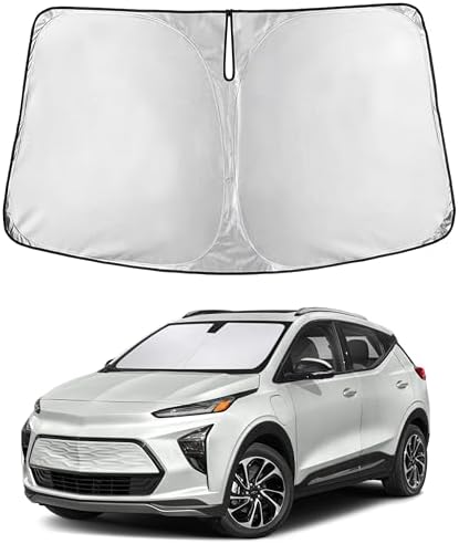 EcoNour Windshield Sunshade Compatible for Chevrolet BoltEUV 2022 2023 2024 by EcoNour