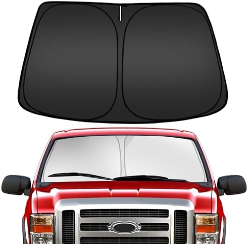 ARISMOTOR Windshield Sun Shade for Ford Super Duty F250 F350 F450 2017-2026 by ARISMOTOR