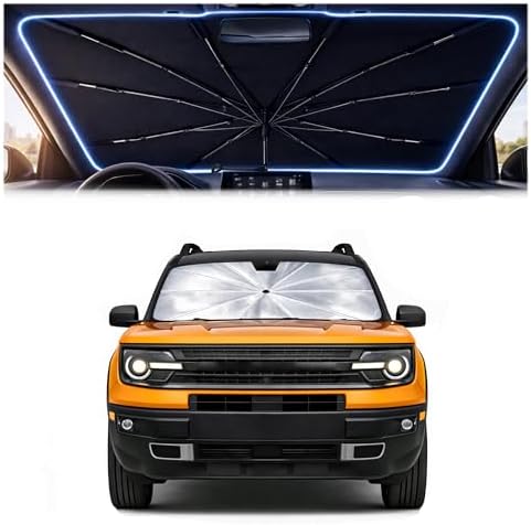 Car Windshield Sun Shade Umbrella for Ford Bronco Sport 2021-2026 by Unknown